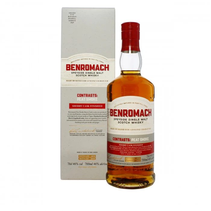 Benromach Peat Smoke 2014 Sherry Cask Finished