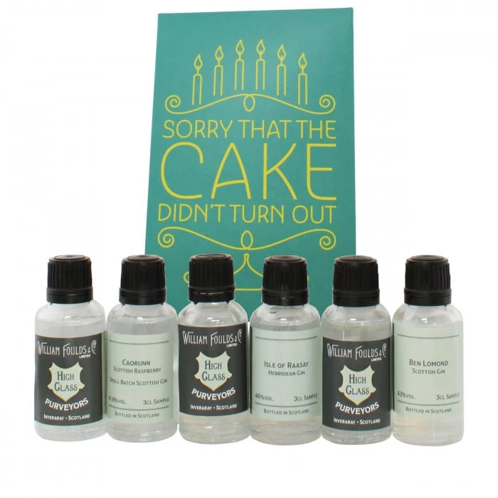 Cake Didn't Turn Out Gin Gift Pack