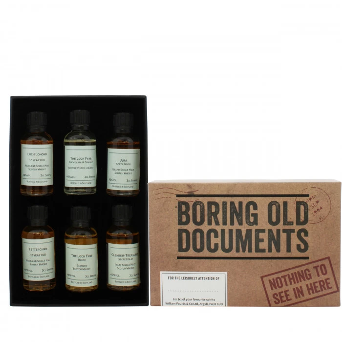 Boring Documents Whisky Gift Set - Image 2