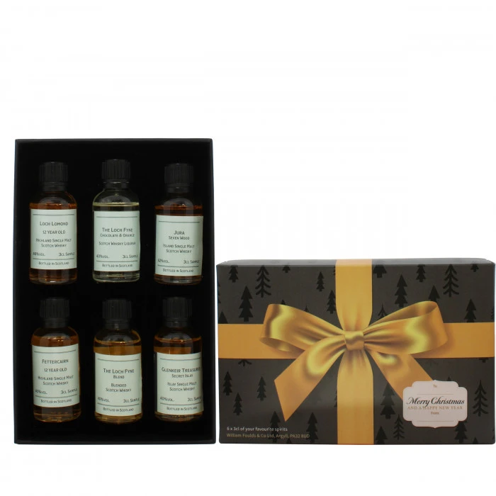 Christmas Bow Whisky Gift Set - Image 2