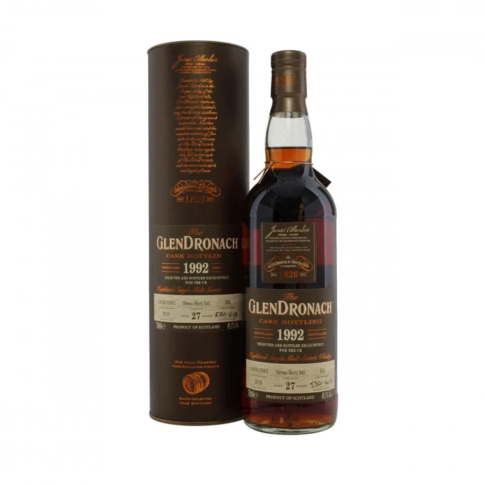 Glendronach 27 Year Old #182 Oloroso UK Exclusive Single Cask