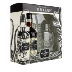 Kraken Mason Jar Gift Set