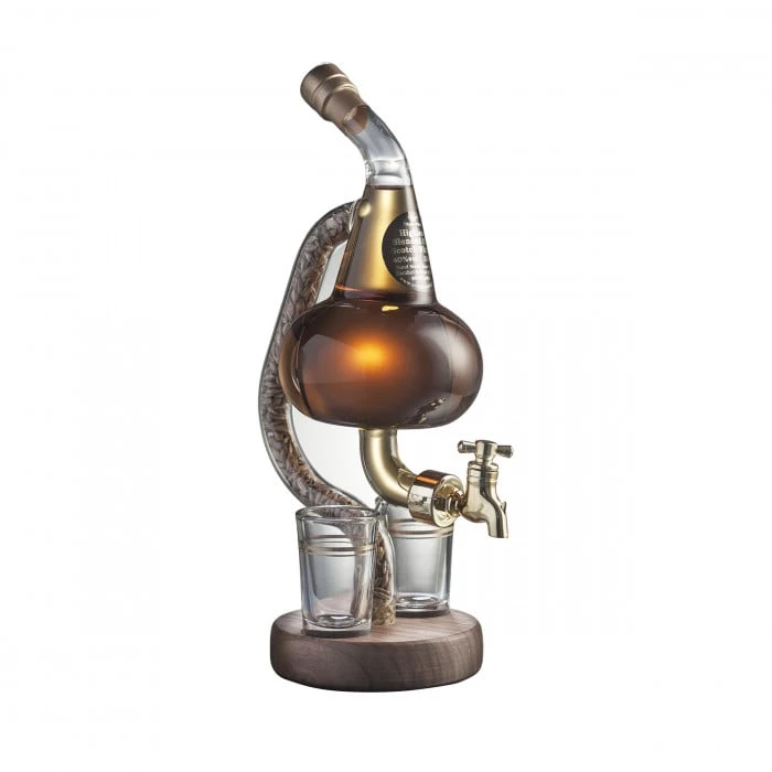 Pot Still Decanter With Tap & 2 Glasses - Image 2