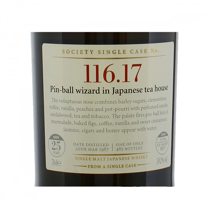 SMWS 116.17 (Yoichi) 1987 25 Year Old - Image 3