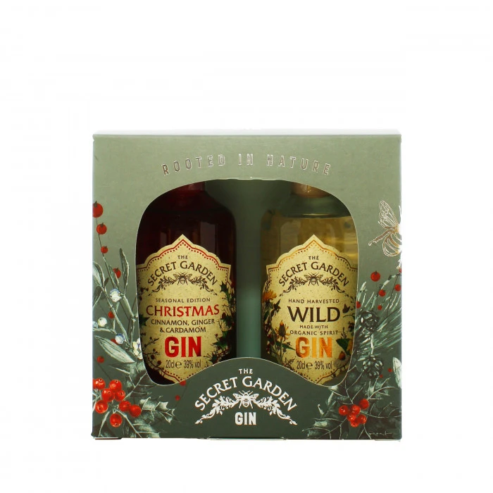 Secret Garden Christmas Gin Gift Pack 2x20cl - Image 2