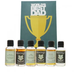 World's Best Dad 6x3cl Whisky Gift Set